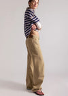 Fable Twisted Seam Jean- Oat Latte