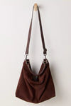 Suzie Suede Slouchy Tote Bag