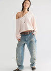 See Me V-Neck Knit Pullover Sweater