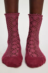 Rubies Crochet Socks