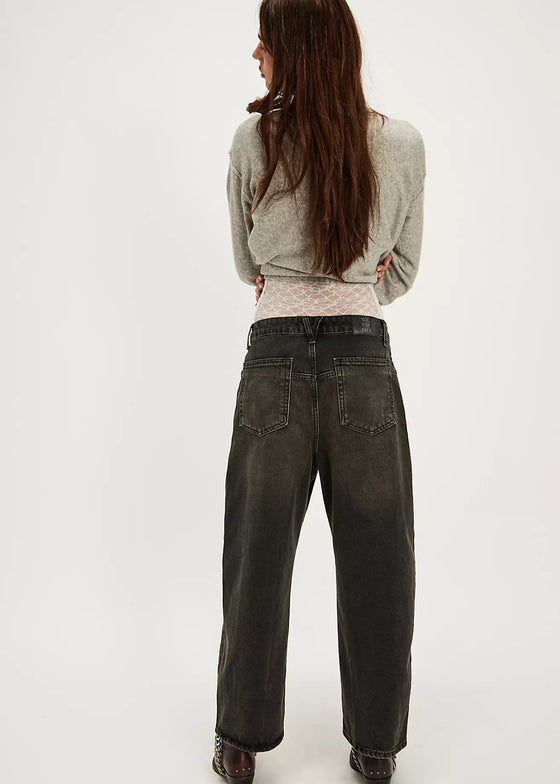 Deep Trance Dropped Boyfriend Jean