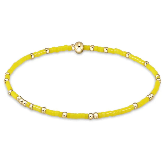 enewton Gameday Hope Unwritten Bracelet - Golden Yellow