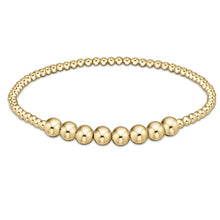  enewton Gold Beaded Bliss Bracelet 2.5mm 5mm