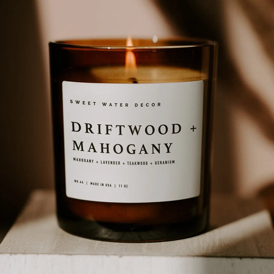 Driftwood + Mahogany Candle