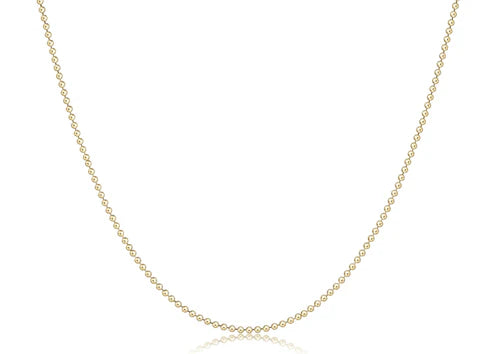 Enewton 15" Choker Classic Beaded Chain- Gold