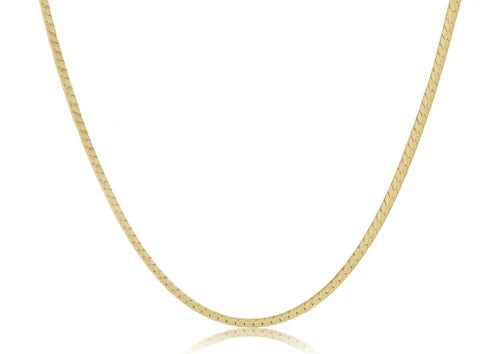 Enewton 15" Choker Herringbone Chain- Gold