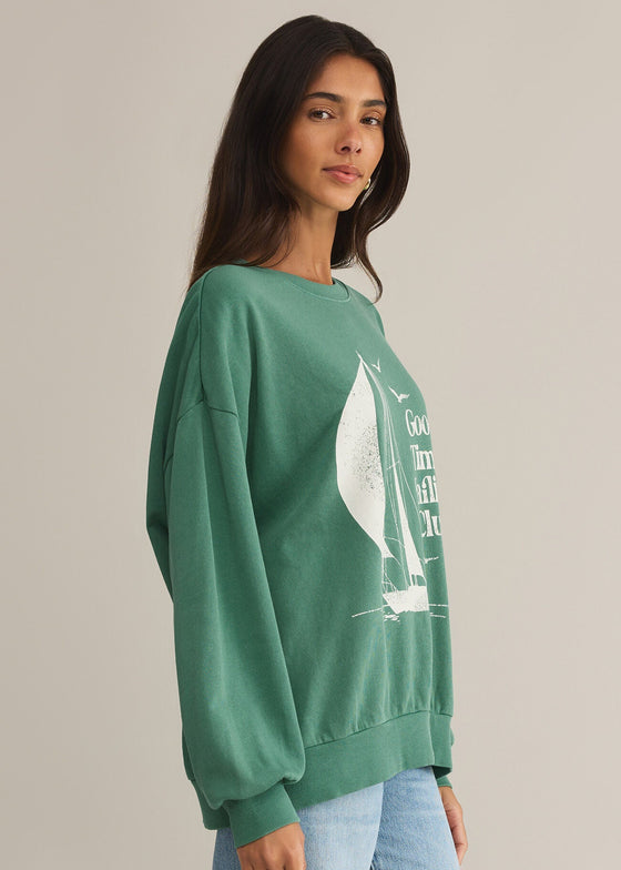 Sail Away Sunday Sweatshirt