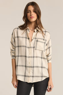  River Plaid Button Up