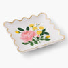 Roses Scalloped Ring Dish