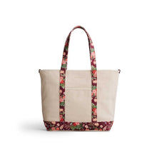  Dahlia Canvas Carry All